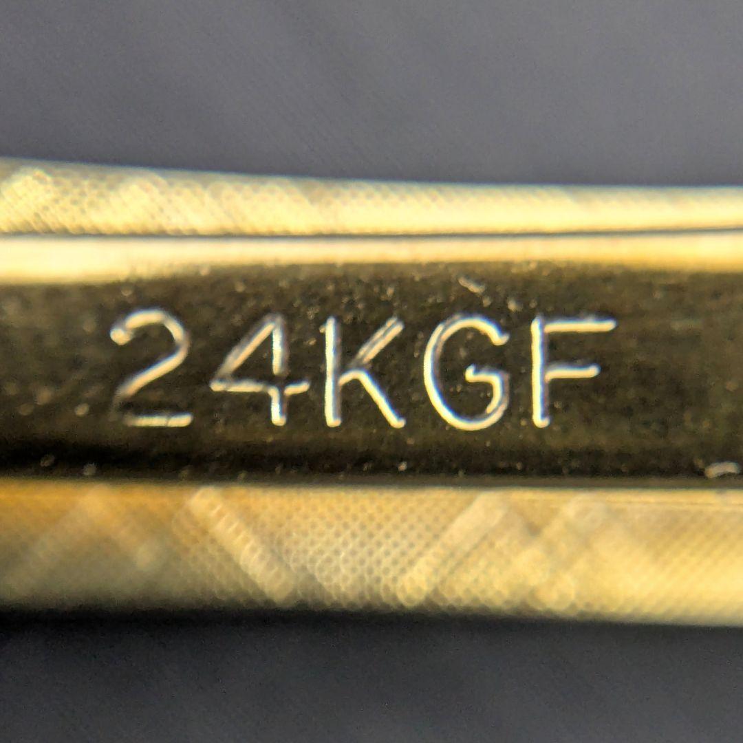 シャネル ネクタイピン クリップ ゴールド 24KGP 純金張り ココマーク