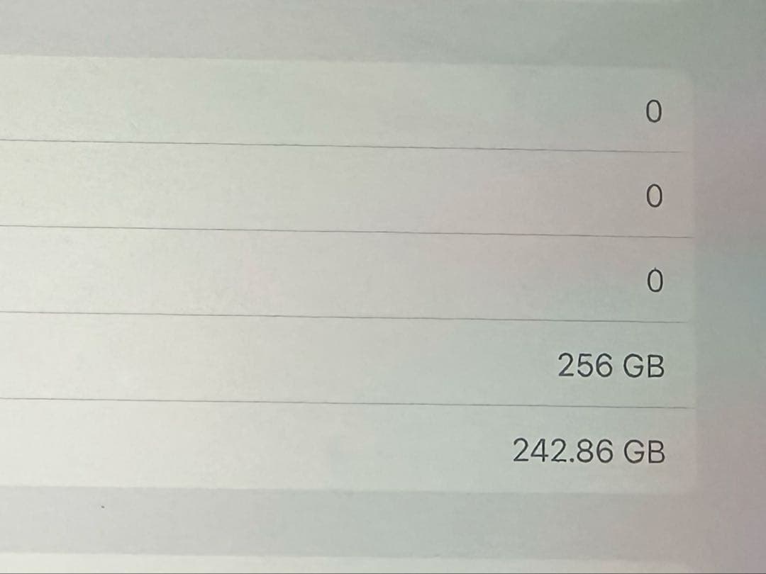 iPad Pro 11インチ 2世代　256GB スペースグレイ　ジャンク品