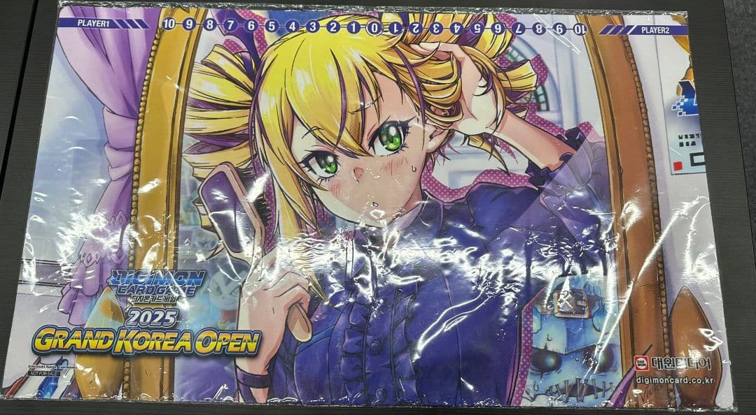 韓国限定のヴァイオレット・インブーツのプレイマット