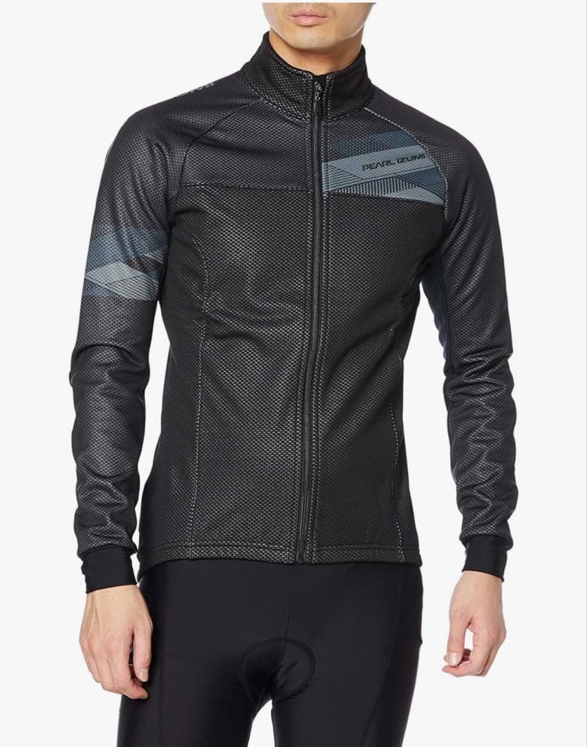 【未使用・タグ無し】PEARL IZUMI ブラック サイクルジャケット