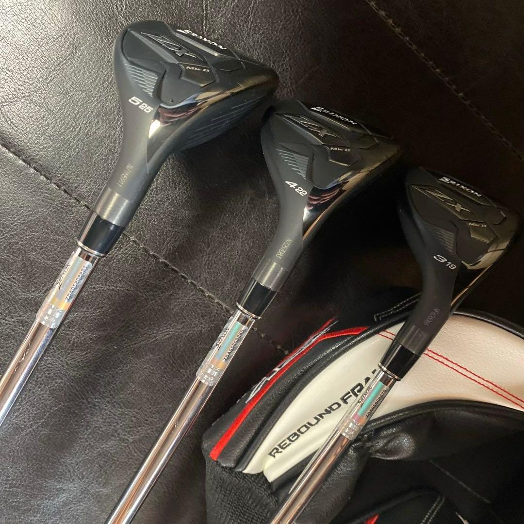 スリクソン　ＺＸMK２　ユーティリティ♯３♯４♯５