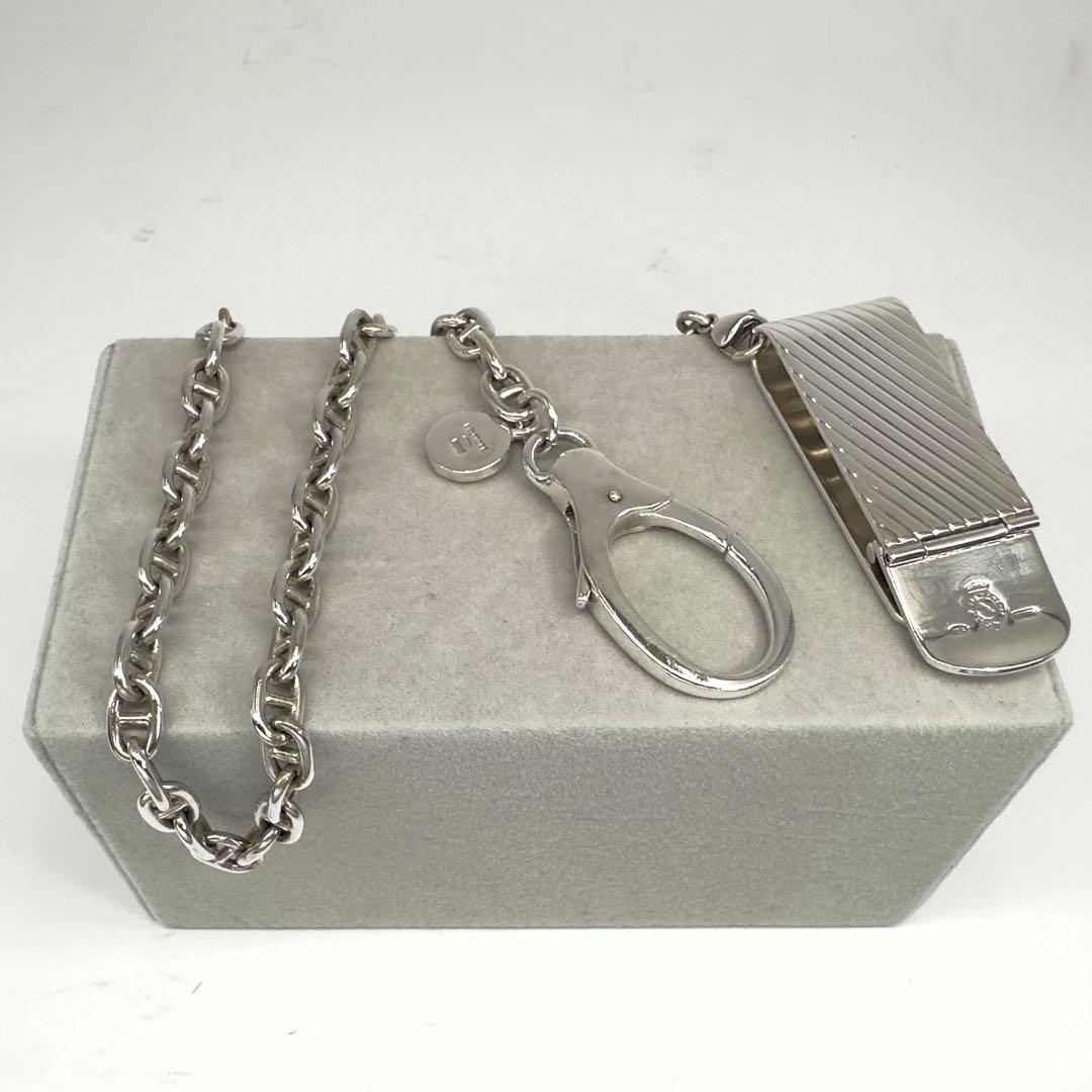 ★ベルフィオーレ★シルバー925★ウォレットチェーン★マネークリップ取外し可能★