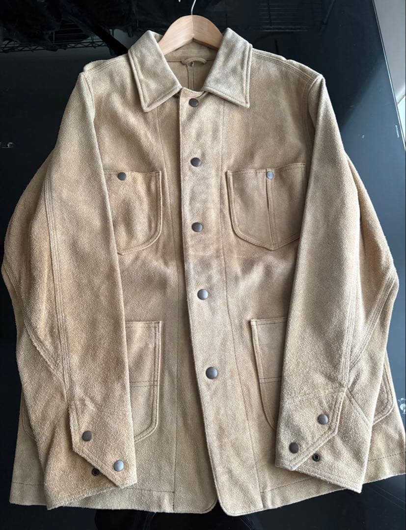 希少 ヴィンテージ　60's スエード レザー カバーオール