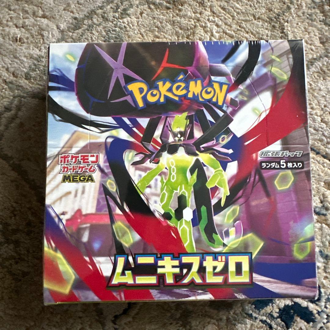 ポケモンカードゲームMEGAマニキスゼロシュリンク付き