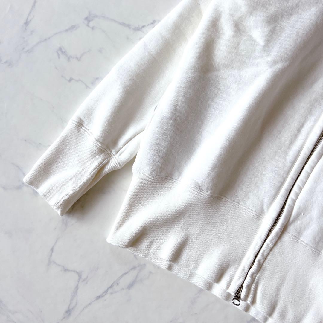 【新品】ルピボット ジップ パーカー 白　ホワイト　スウェット　F ¥20900