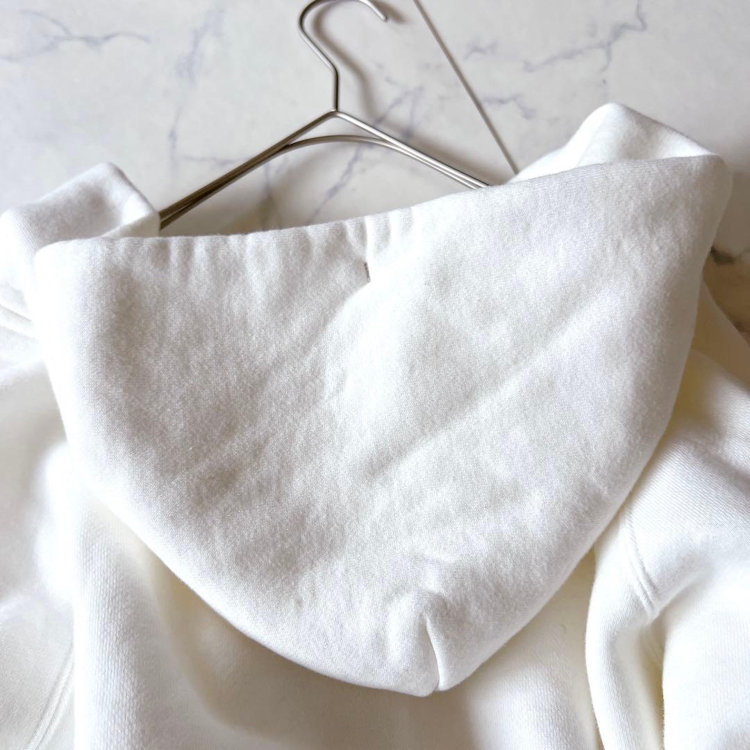 【新品】ルピボット ジップ パーカー 白　ホワイト　スウェット　F ¥20900