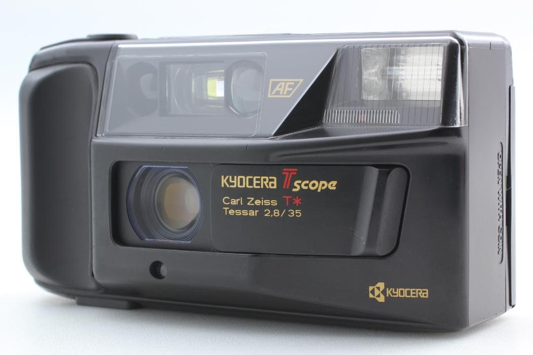【整備済　美品】京セラ T スコープ　ポイント ＆シュート フィルム カメラ