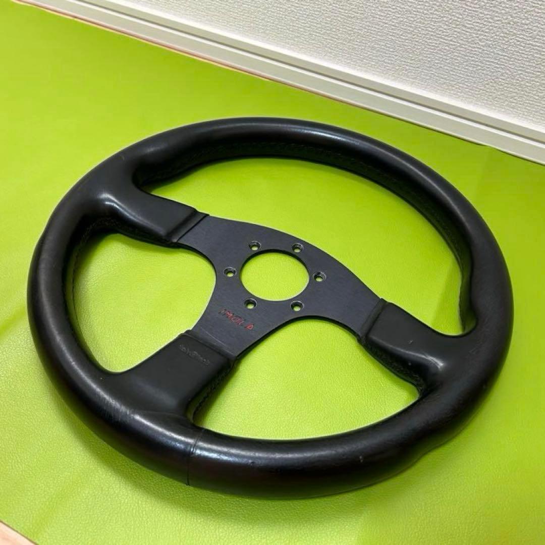 italvolanti IMOLAステアリング 3スポーク レザー製