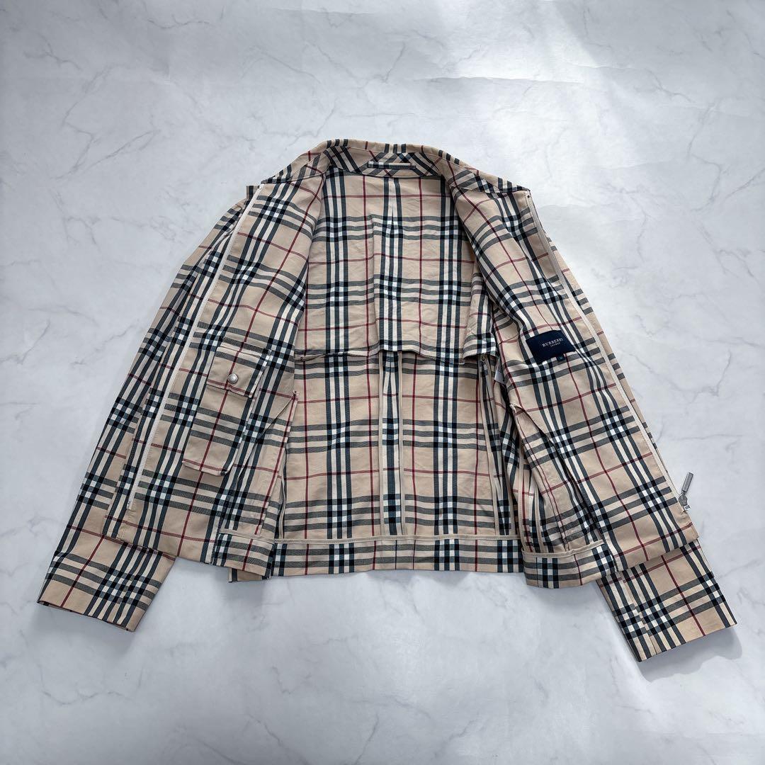BURBERRY LONDON ノバチェック コットンブルゾン