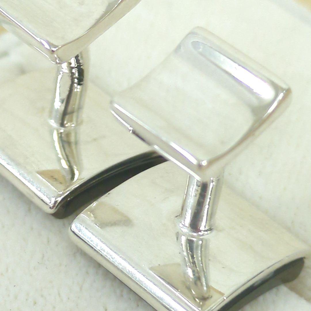 ティファニー NY 1837 カフリンクス ブラック シルバーカラー