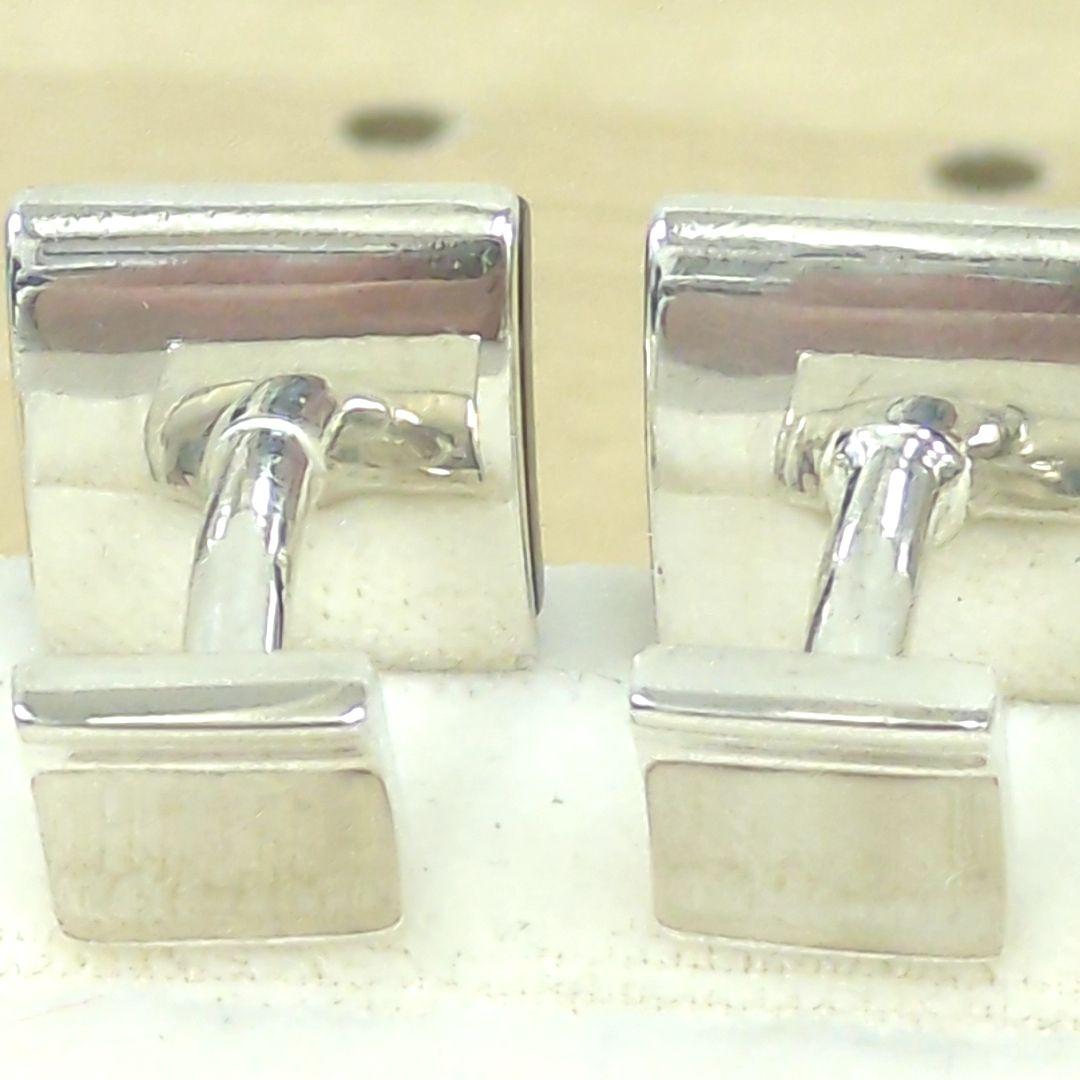 ティファニー NY 1837 カフリンクス ブラック シルバーカラー