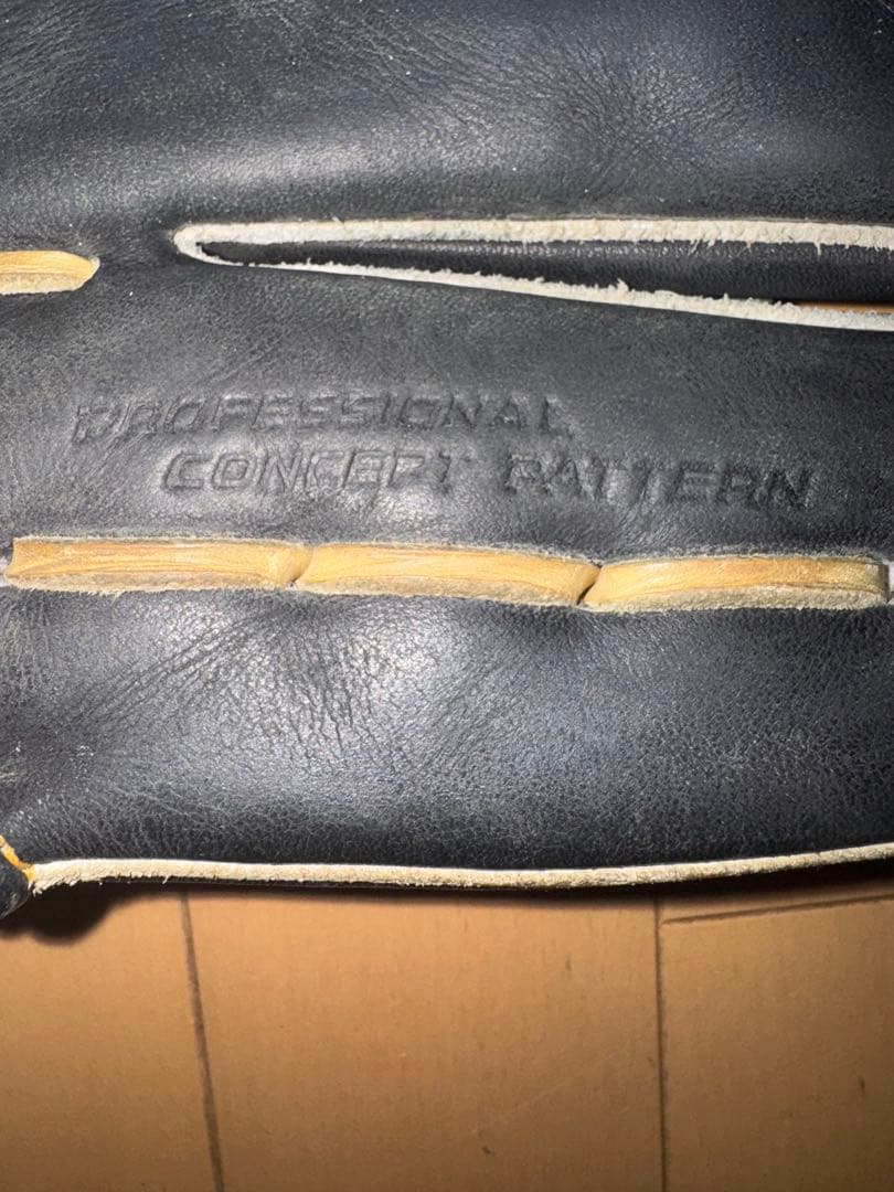 ZETT プロステイタス 軟式 内野手用 源田選手モデル ブラック 型良好