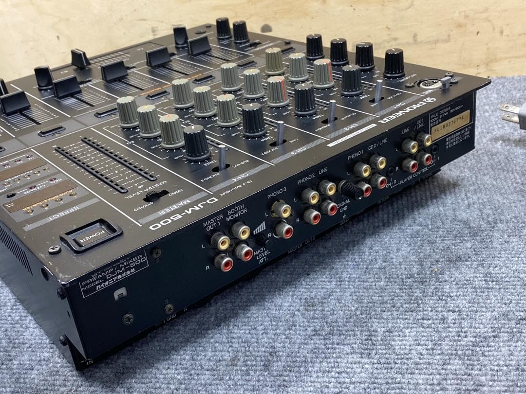 pioneer DJM-500 DJ ミキサー