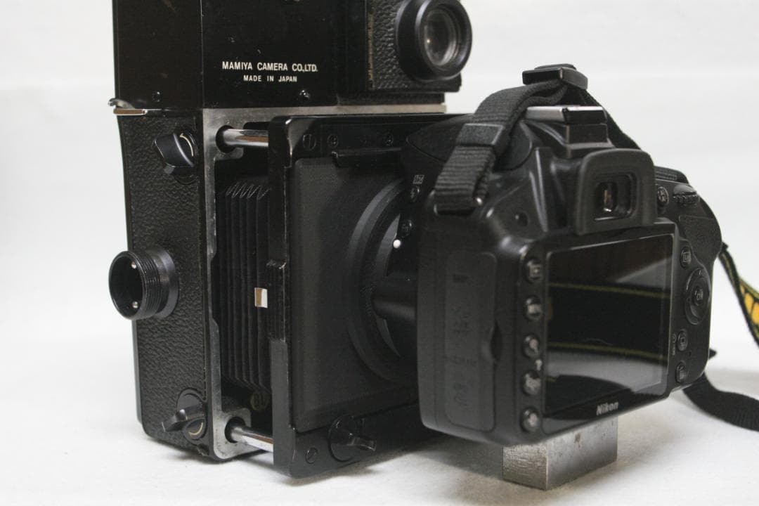 マミヤスーパー23用デジタルマウントアダプターforニコンF