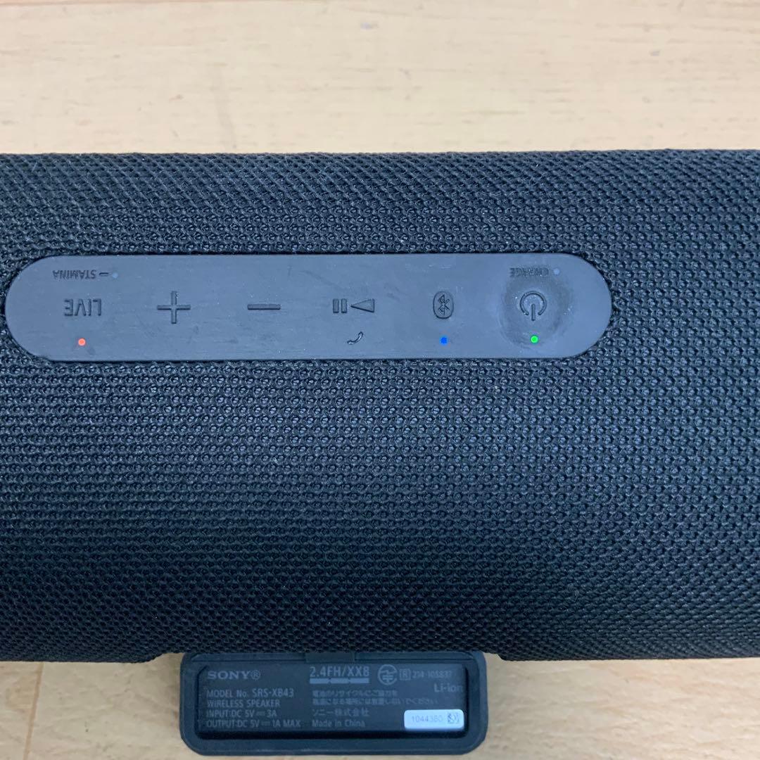 ソニー　ワイヤレススピーカー　SRS-XB43