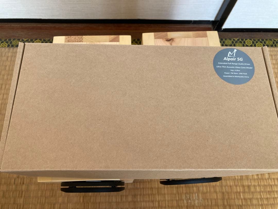 markaudio Alpair5G➕自作エンクロージャー