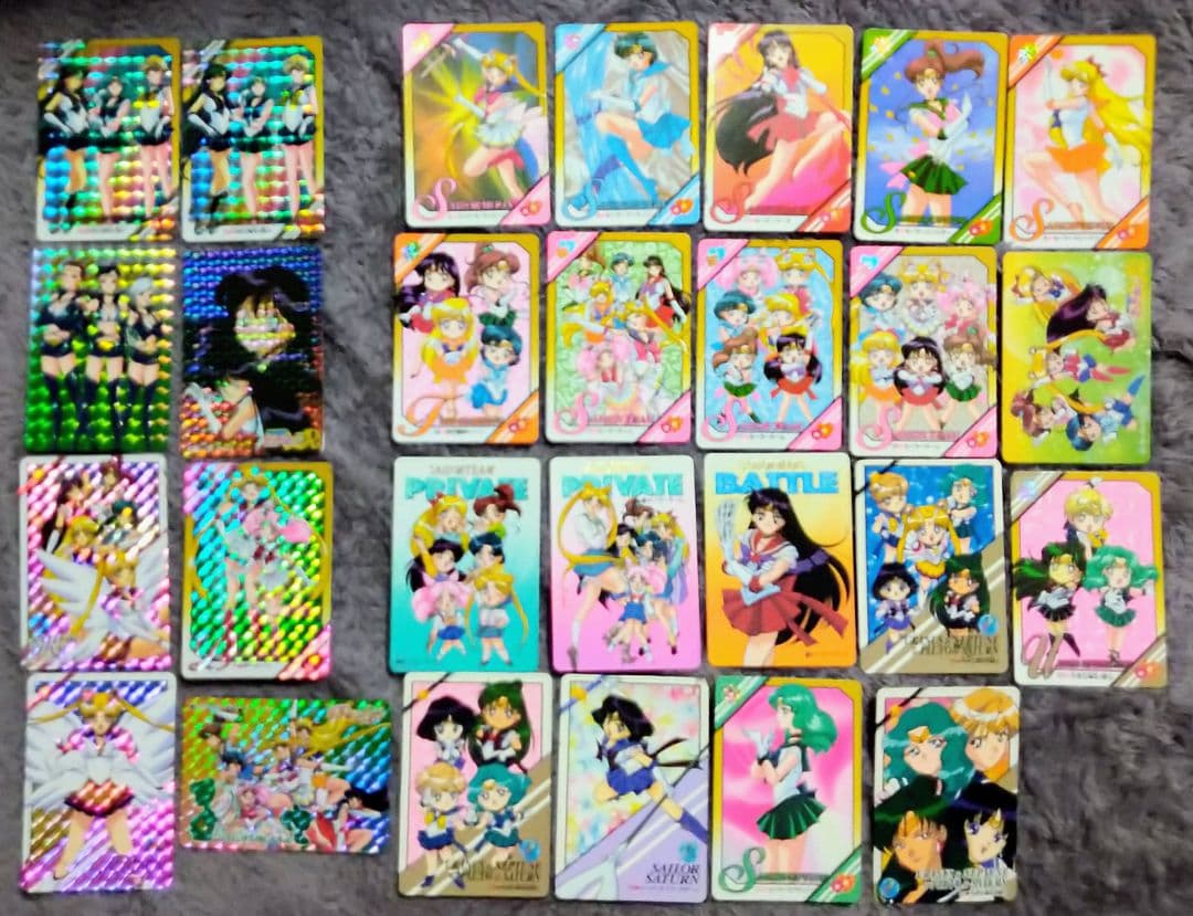 セーラームーン トレーディングカード27枚セット