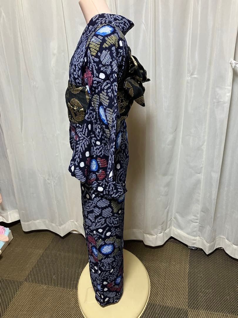 ち*ん様 有松鳴海総絞り浴衣のみ152±5