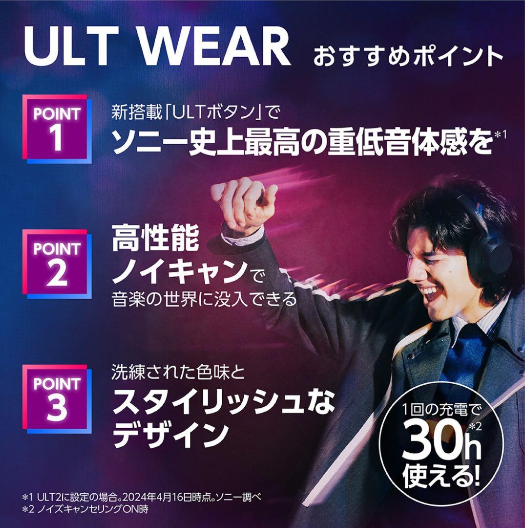 【新品】ULT WEAR（WH-ULT900N）