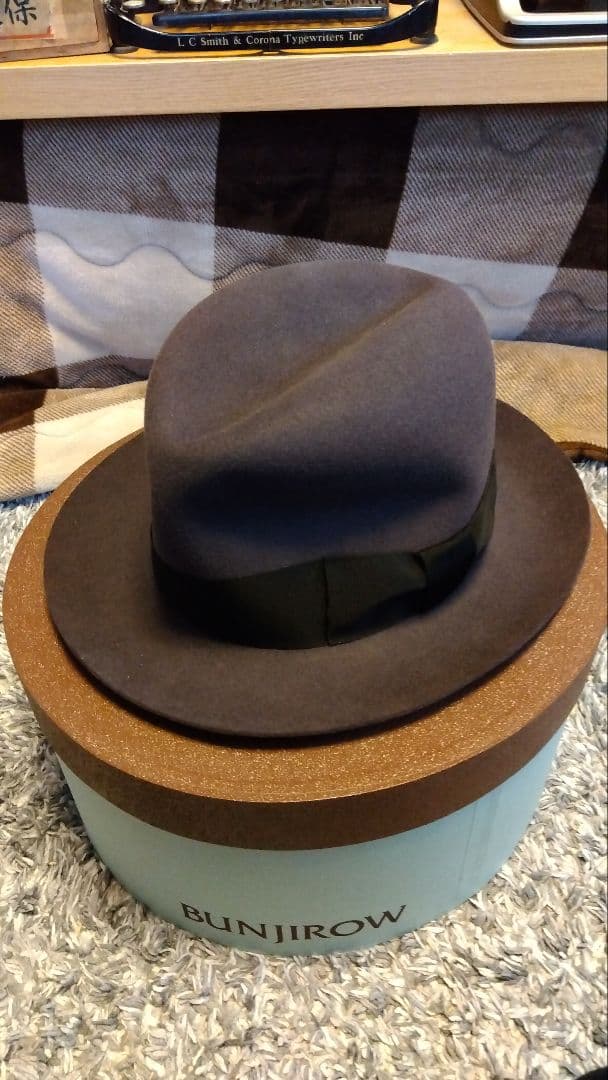 【chobi boo】DRAGON HAT 中折れ帽 MOBO 7 3/8