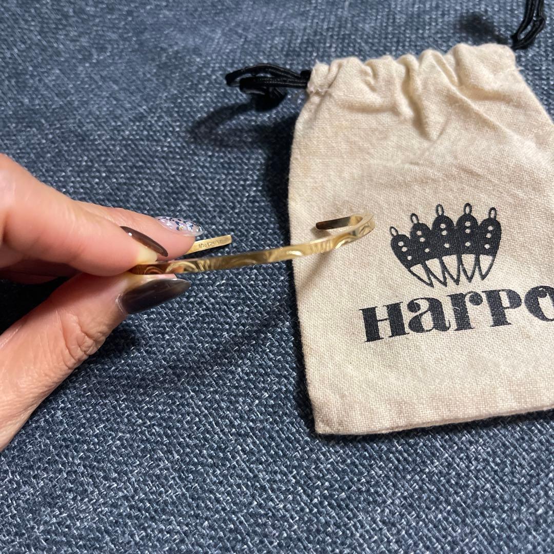 HARPO バングル　ゴールド