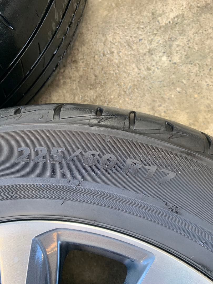 トヨタ純正17インチホイール夏タイヤセット225/60R17