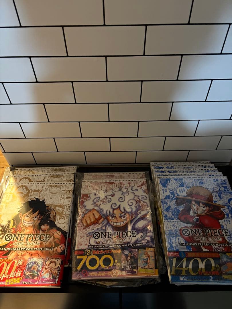 ONE PIECE CARD GAME anniversary　計10冊セット