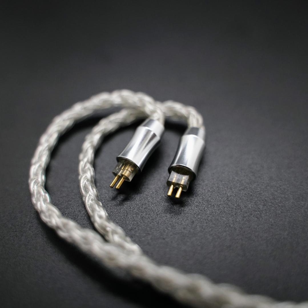 超希少!16芯 最高銀メッキOCC リケーブル 2pin/3.5mm標準プラグ