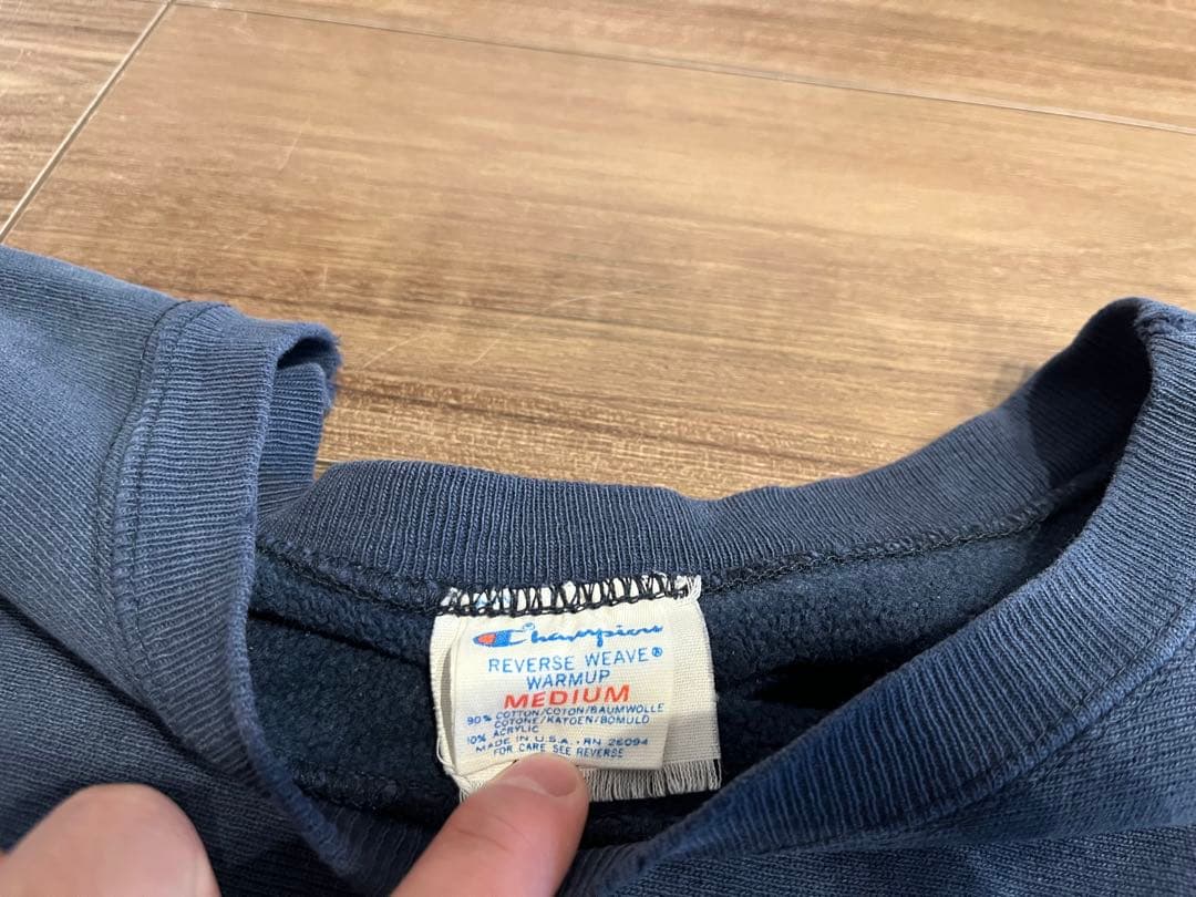 80's Champion reverse weave ネイビーフェード