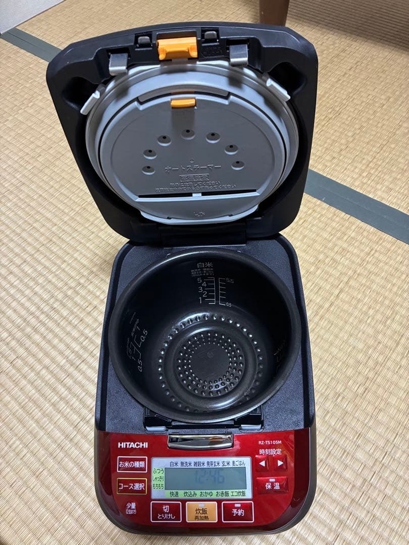 日立 圧力&スチームIHジャー炊飯器RZ-TS105M 2022年製