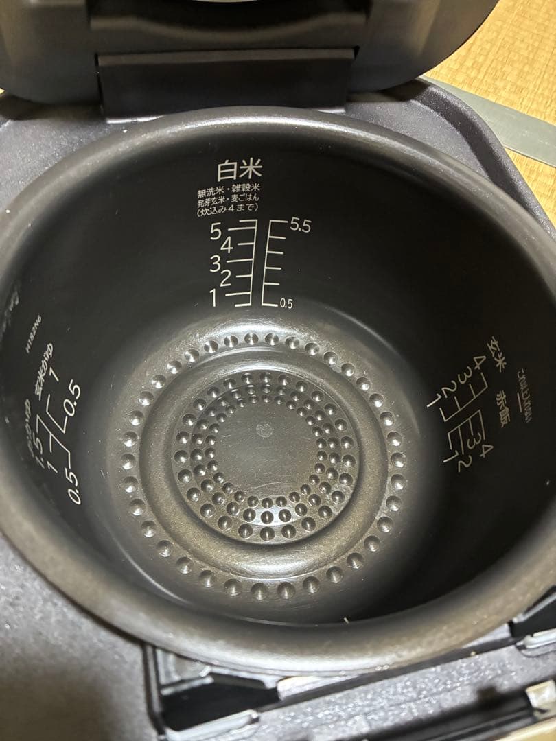 日立 圧力&スチームIHジャー炊飯器RZ-TS105M 2022年製