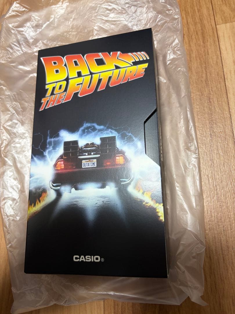 【未開封】CASIO バックトゥザフューチャー コラボ 腕時計　タグ付