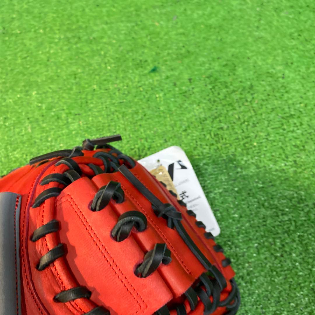 【新品】ハタケヤマ 少年軟式用 限定 キャッチャーミット 右投げ用