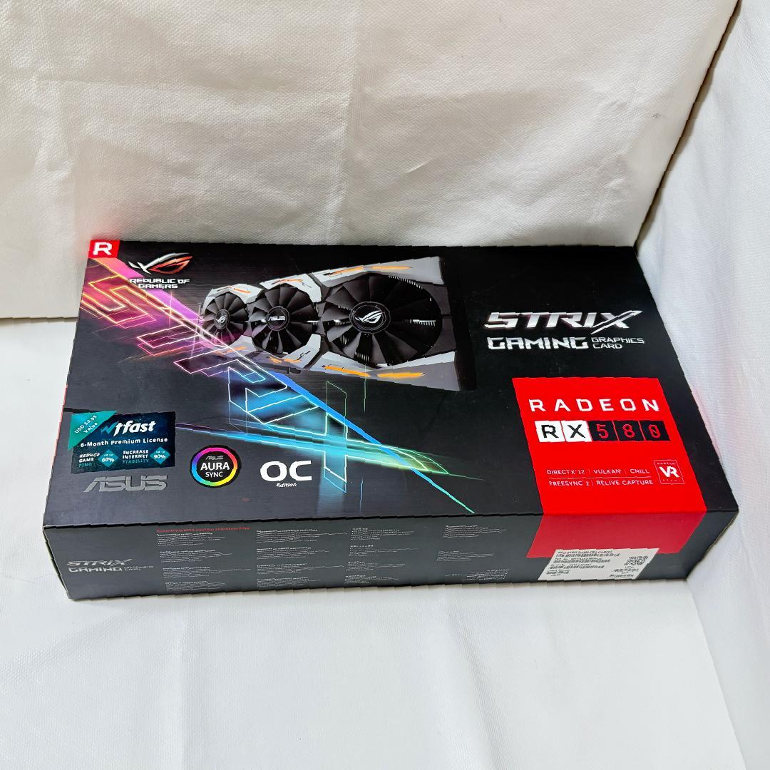 グラフィックボード・グラボ・ビデオカード ASUS ROG STRIX Radeon RX 580 OC