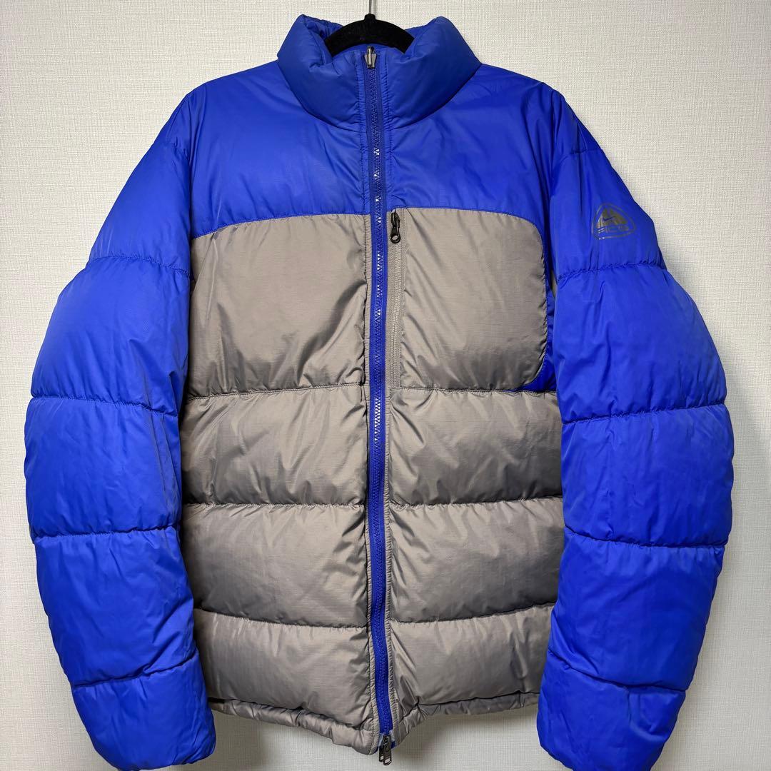 NIKE ACG リバーシブル ダウンジャケット L ブルー グレー Y2K