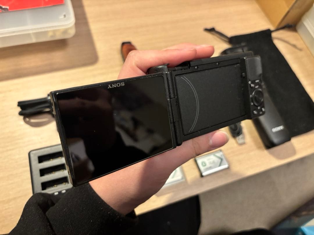 SONY ZV-1 グリップキット SmallRig 木製ハンドグリップ
