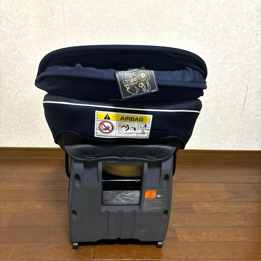 【良品】Combi クルムーヴスマート ISOFIX JJ-600 ネイビー