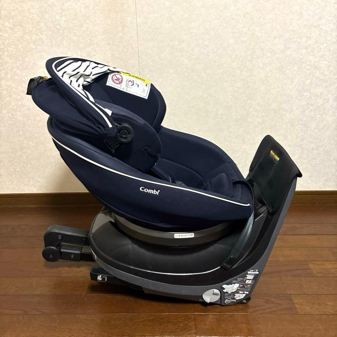 【良品】Combi クルムーヴスマート ISOFIX JJ-600 ネイビー