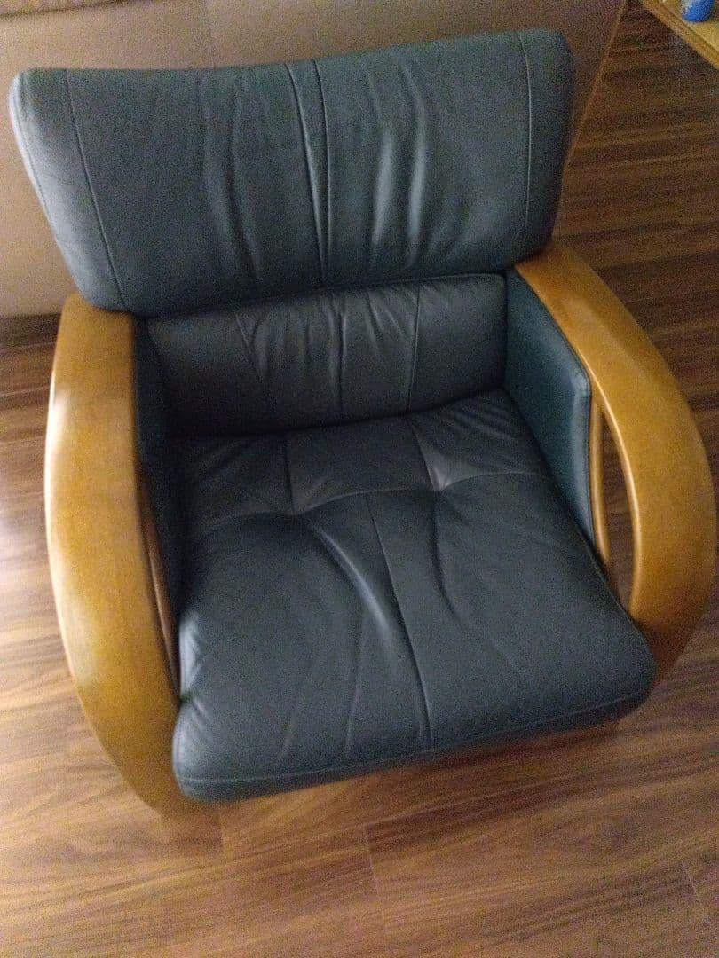 y*p様 カリモク家具 karimoku WT33モデル 1人掛けソファ 本革張