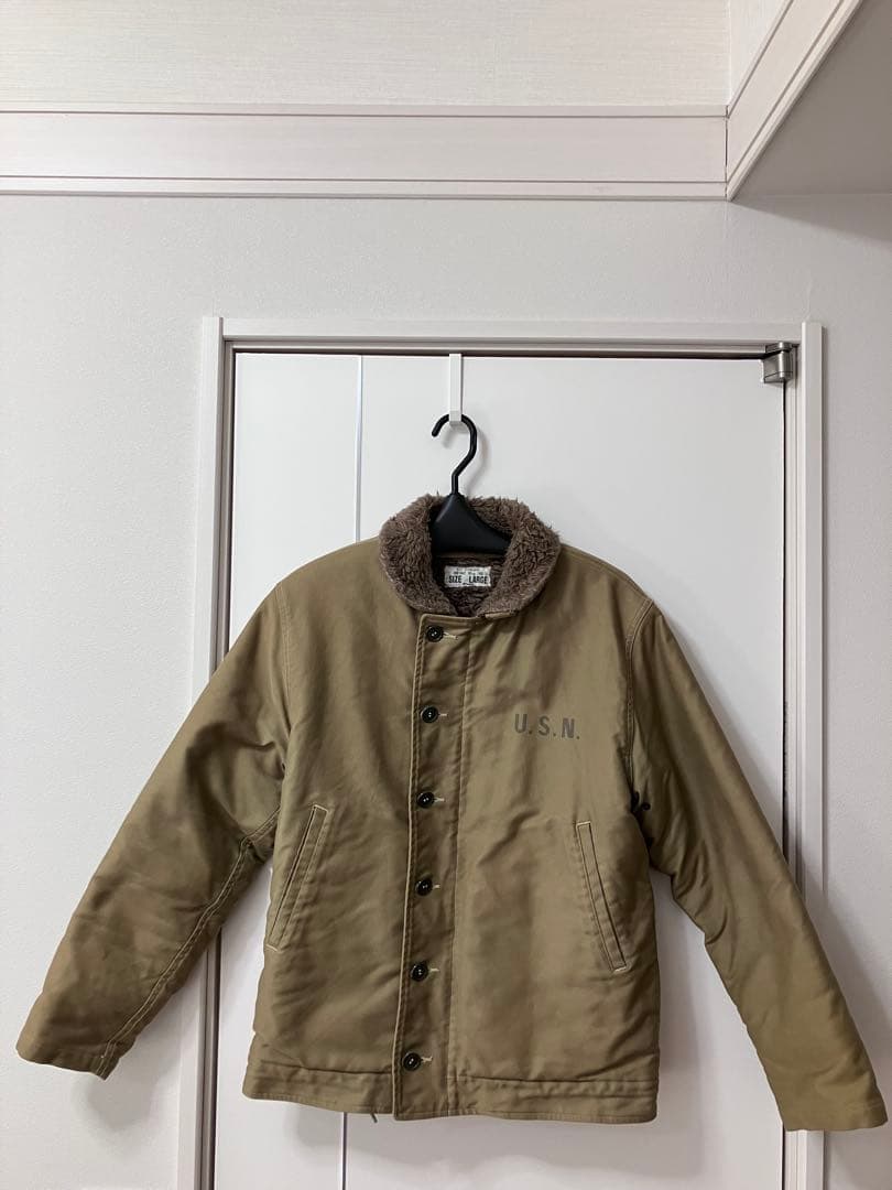 PHERROWS U.S.N. カーキ ミリタリージャケット