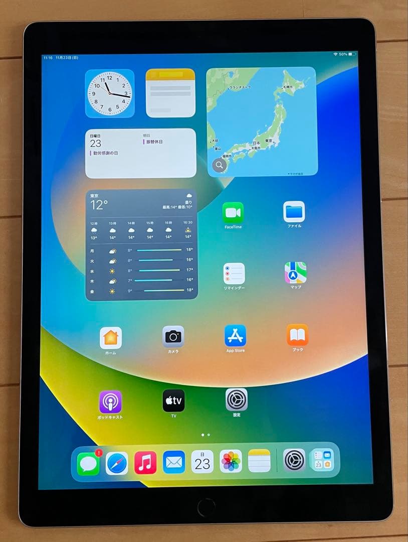 Apple iPad Pro 第一世代12.9インチ スペースグレー本体wifi