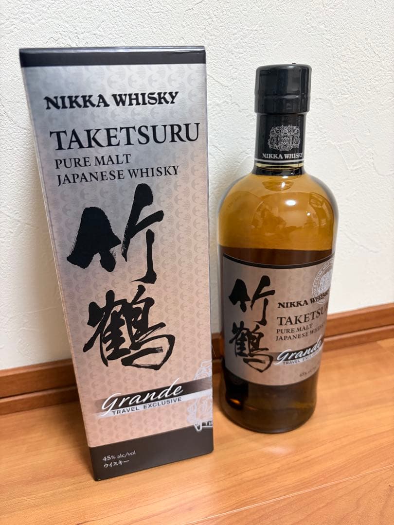 桜尾蒸留所限定&竹鶴ピュアモルト グランデ国内免税店限定2本セット