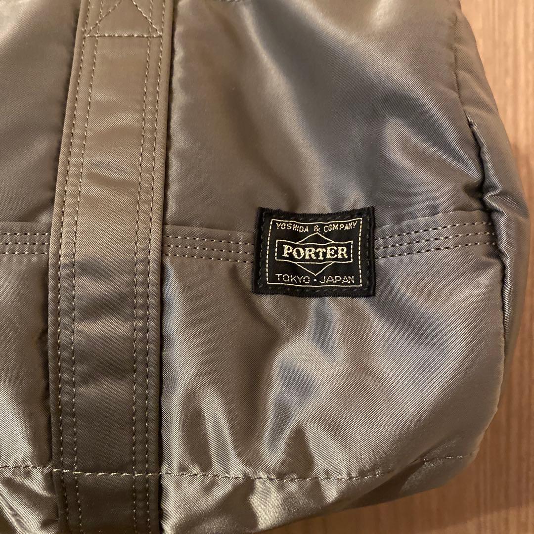 PORTER ポーター TANKER タンカー ダッフルバッグ　シルバーグレー