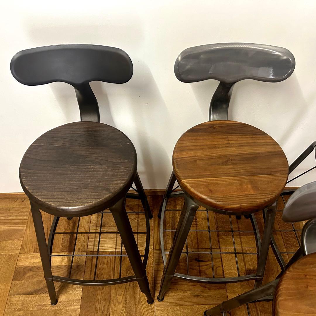 【GART 】4脚セット クラシックハイチェア