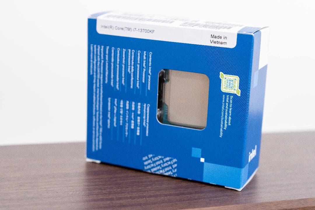 Intel Core i7 13700KF 第13世代 CPU 動作確認済