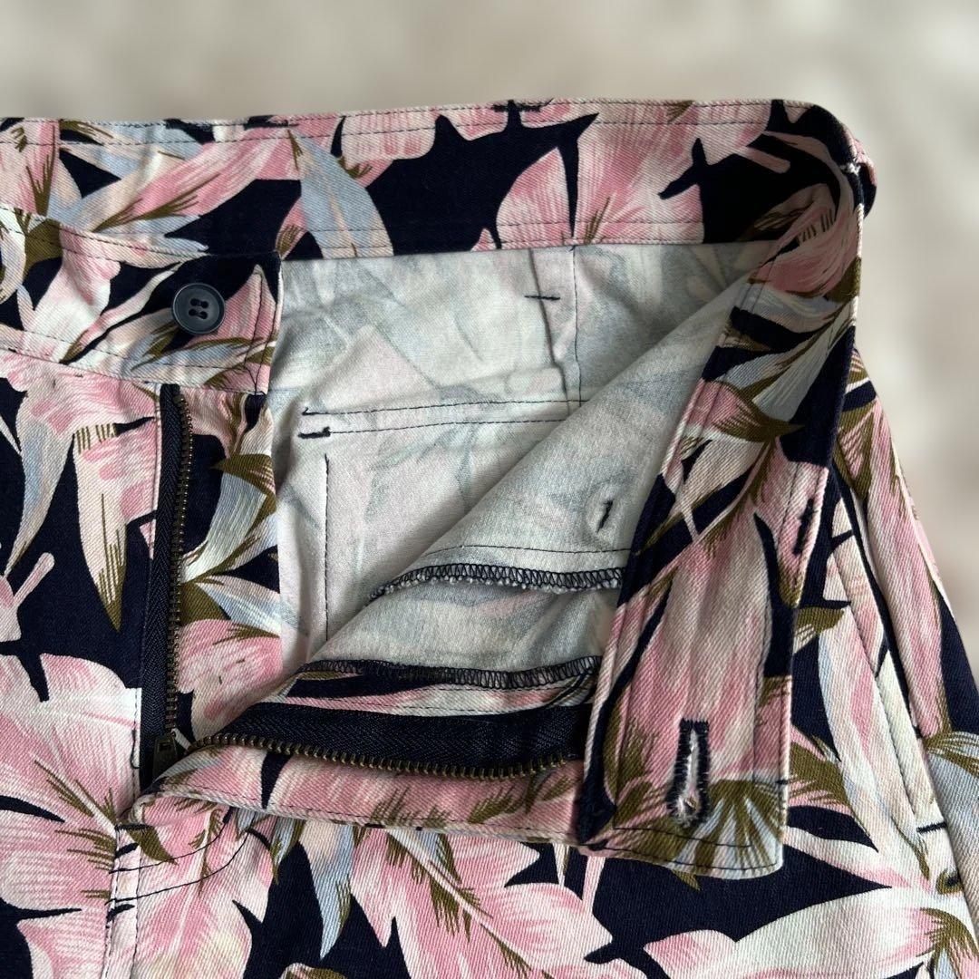 muta MARINE/花柄/ボタニカル柄/ハーフパンツ