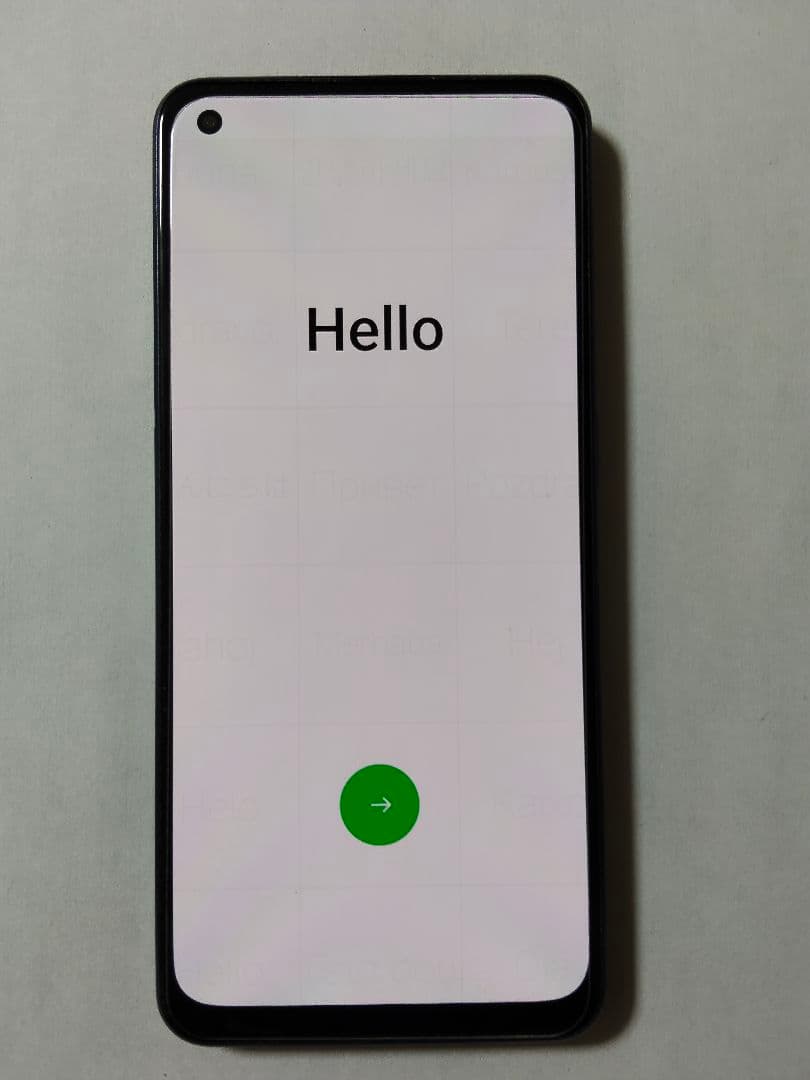 【美品】OPPO Reno 7aスターリーブラック本体