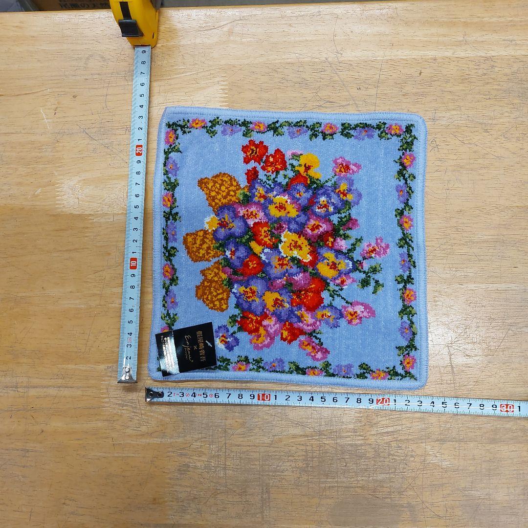 アーンジョーハンカチ 10枚 シェニール織 未使用 傷 汚れあり