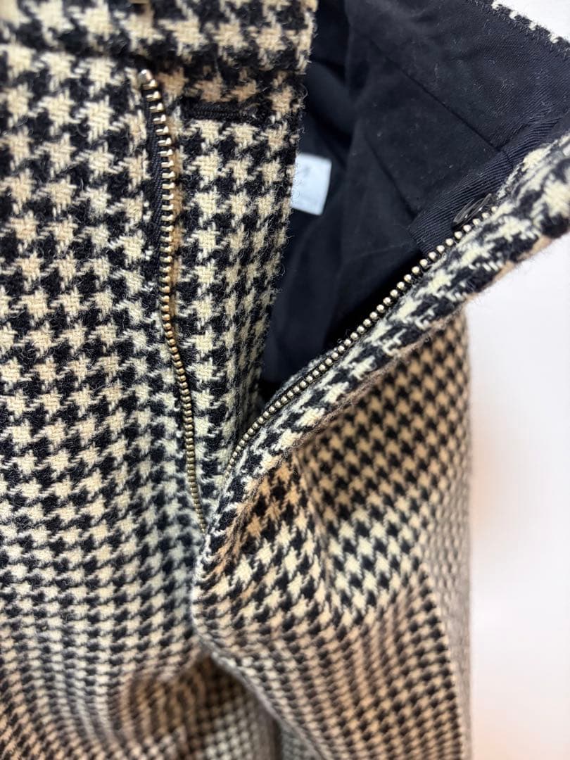 コグマ様、週末大特価！アナトミカ　トリムステムパンツ　千鳥格子