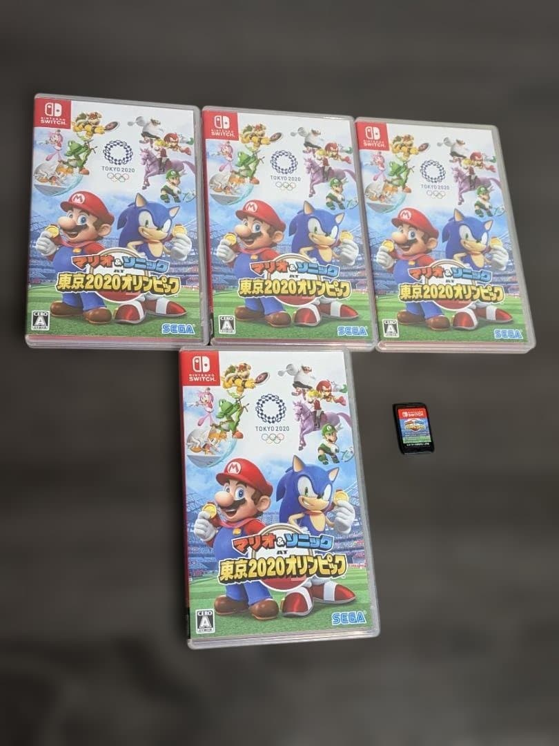 5本セット マリオ&ソニックAT 東京2020オリンピック ソフト 動作確認済